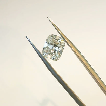 3.2ct E VS1 IGI Certified OId Mine Cut Cushion Lab Diamond
