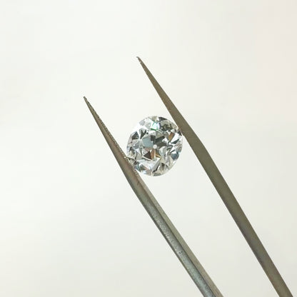 3.09ct E VVS2 IGI Certified Old Mine Cut Cushion Lab Diamond