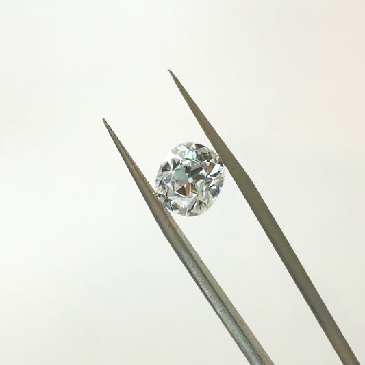 3.09ct E VVS2 IGI Certified Old Mine Cut Cushion Lab Diamond