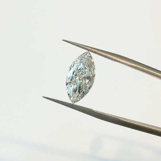 3.03ct G VS1 IGI Certified Crushed Ice Marquise Lab Diamond