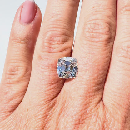4.89ct E VVS2 Old Mine Cut Cushion IGI Certified Lab Diamond