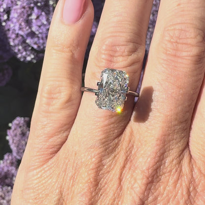 4.78ct E VS1 Radiant Cut IGI Certified Lab Diamond