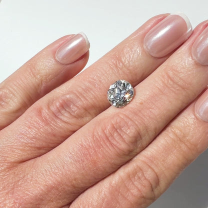 3.54ct F VVS2 IGI Certified Old Mine Cut Cushion Lab Diamond