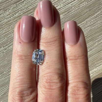 3.07ct E VS1 IGI Certified Old Mine Cut Elongated Cushion Lab Diamond