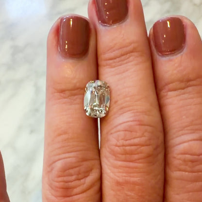 3.52ct K VS1 Antique Cut Cushion