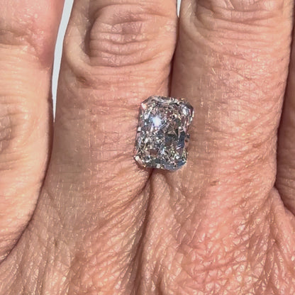 4.74ct E VVS2 IGI Certified Radiant Lab Diamond