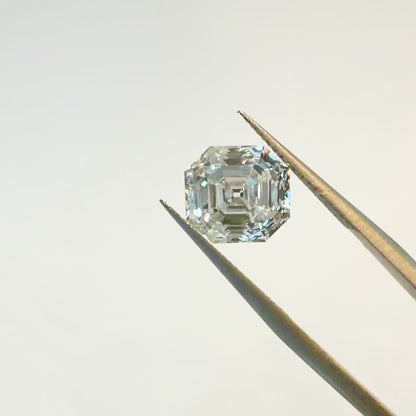 3.10ct D VVS2 IGI Certified Antique Cut Asscher Lab Diamond