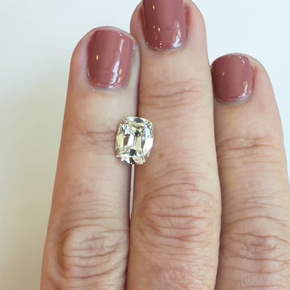 3.02ct G VS1 Antique Cut Cushion