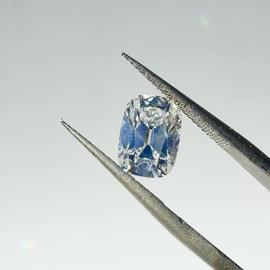 1.81ct E VS1 IGI Certified Old Mine Cut Cushion Lab Diamond