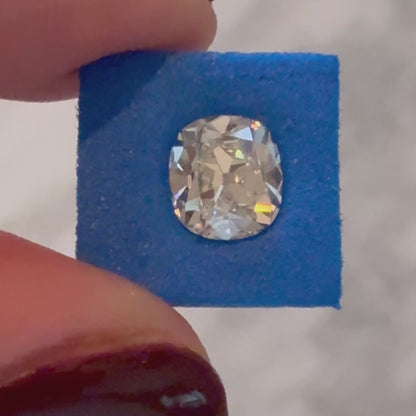 1.5ct I VVS2 IGI Certified Old Mine Cut Cushion Lab Diamond