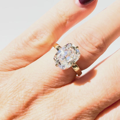 The Lodestone Old Mine Cut Cushion Solitaire