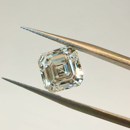 4.68ct E VS1 IGI Certified Asscher Cut Lab Diamond