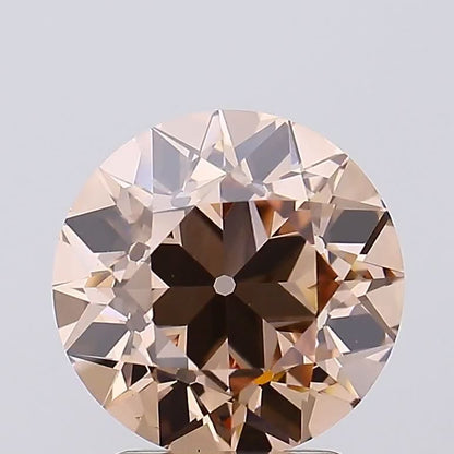 2.57ct Fancy Pinkish Brown VS1 Eurocut Lab Diamond