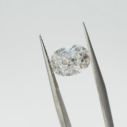 2.17ct E VS2 IGI Certified Old Mine Cut Cushion Lab Diamond